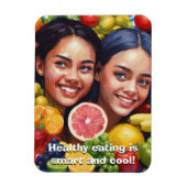 健康食べ物マグネット マグネット (縦)