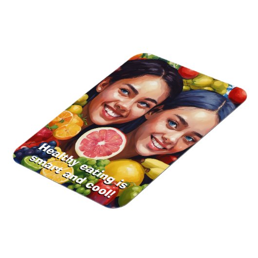 健康食べ物マグネット マグネット (左側)