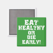 健康食べ マグネット (正面/裏面)