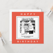 健康食品がシステム漫画にショックを受ける可能性がある カード (正面/裏面インサイチュ)