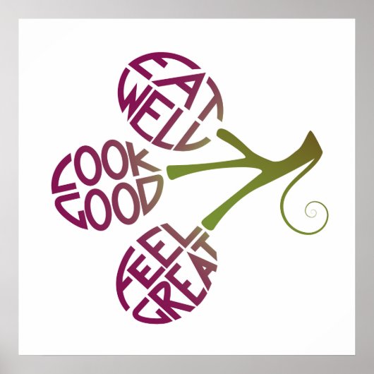 健康食品引用文デザインフィットネス動機 ポスター (正面)