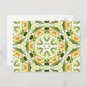 健康食3からのよいカルマそして福利 ポストカード (正面/裏面)