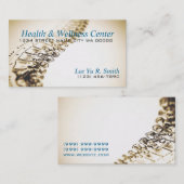 健康・ウェルネスクリニックカイロプラクティック気に 名刺 (正面/裏面)