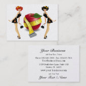 健康/スパ/ジム/重量管理 名刺 (正面/裏面)