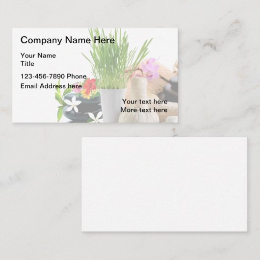 健康 名刺 (正面/裏面)