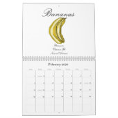 健康(含まれている健康な先端)のフルーツ カレンダー (2月 2026)