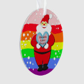 健康、愛、平和 オーナメント (正面)