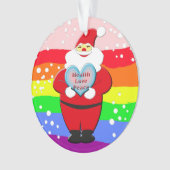 健康、愛、平和 オーナメント (正面)