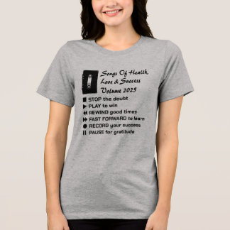 健康、愛、成功の歌2025 トライブレンドＴシャツ