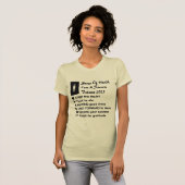 健康、愛、成功の歌2025 Tシャツ (正面フル)