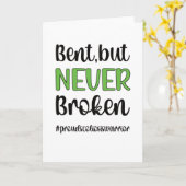 側わん認識度緑帯側わん戦士 カード (黄色い花)