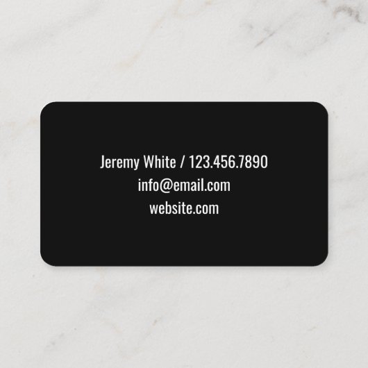 側溝屋根 名刺 (裏面)