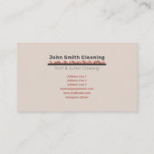 側溝清掃 名刺 (裏面)