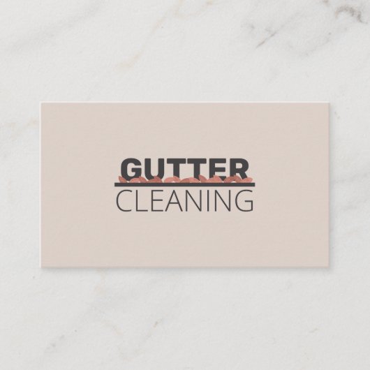 側溝清掃 名刺 (正面)