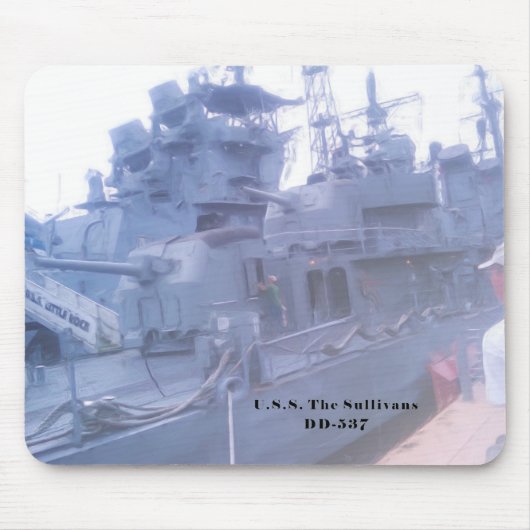 側面に沿ってリトルロック マウスパッド (正面)