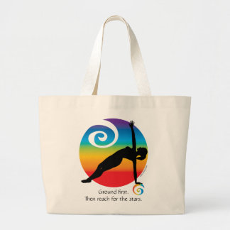 側面の板のトートバック ラージトートバッグ