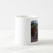 側面の正方形 コーヒーマグカップ (中央)