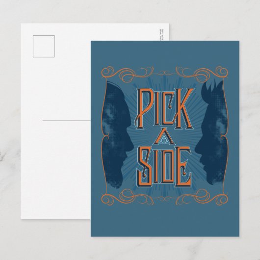 側面を選択 ポストカード (正面/裏面)