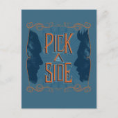 側面を選択 ポストカード (正面)