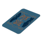 側面を選択 マグネット (左側)