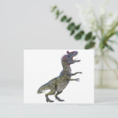 側面プロファイルのクライオロフォサウルス ポストカード (スタンド正面)