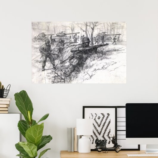 側面支援 ポスター (ホームオフィス)