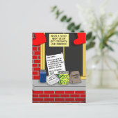 偵察者のサンタの御馳走 シーズンポストカード (スタンド正面)