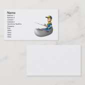 偵察者の魚釣り 名刺 (正面/裏面)