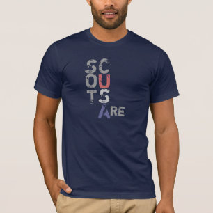 偵察者はあります… 等Etc. Funnyののバックのハイライト米国 Tシャツ