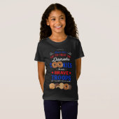 偵察者は軍隊のワイシャツにクッキーを寄付します Tシャツ (正面フル)