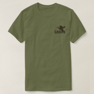 偵察軍の軍隊海軍空軍海兵隊員LRRPS Tシャツ
