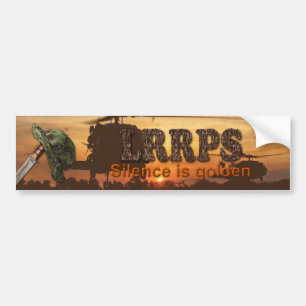 偵察軍隊海軍空軍海兵隊員のlrrpのlrrps バンパーステッカー