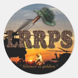 偵察LRRP LRRPS LURPSベトナムNam戦争 ラウンドシール