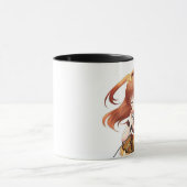 偶像の日本製アニメの女の子のマグ マグカップ (中央)