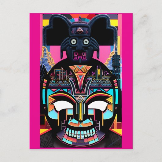 偶像崇拝の絶望時 ポストカード (正面)