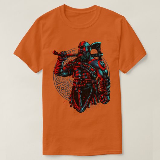 偶天神が血を流す Tシャツ (デザイン正面)