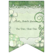 偶然お洒落ミックスメディア女の子だ バンティングフラッグ (第1の旗)