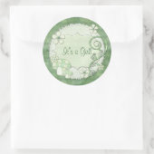 偶然お洒落混合媒体 ラウンドシール (バッグ)