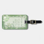 偶然お洒落混合媒体 ラゲッジタグ (正面横)