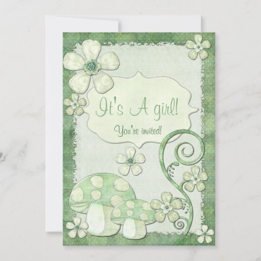 偶然お洒落混合媒体 招待状 (正面)