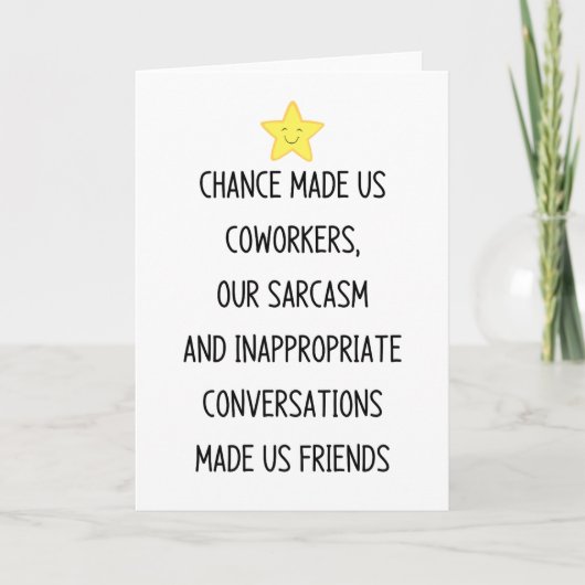 偶然にも同僚になりました カード (正面)