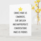 偶然にも同僚になりました カード (黄色い花)