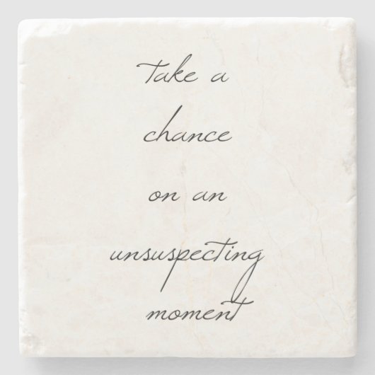 偶然に大理石のコースターになる ストーンコースター (正面)