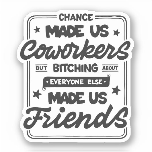 偶然に私たちは同僚になった シール (正面)