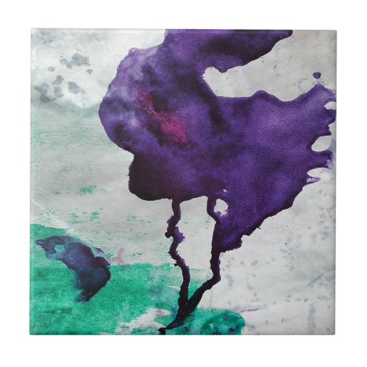 偶然のウサギ タイル (正面)