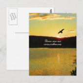 偶然の一致は無い ポストカード (正面/裏面)