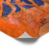 偶然の出会い人魚のウミガメのポスター ポスター (角)