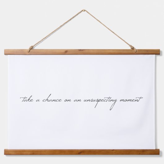 偶然の木の上の壁のタペストリーを取る 吊り下げ型タペストリー (正面)