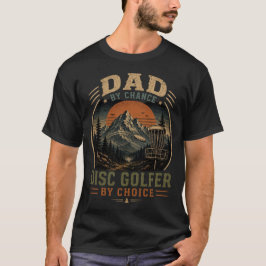偶然の父、選択のディスクゴルファー ヴィンテージ Tシャツ