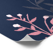 偶然の神の奇跡の引用文スクリプトフローラ ポスター (角)